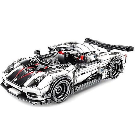 728 stk Byggeklodser By Super Racer Sportsbiler Klodser Legetøj Til Drenge Børn