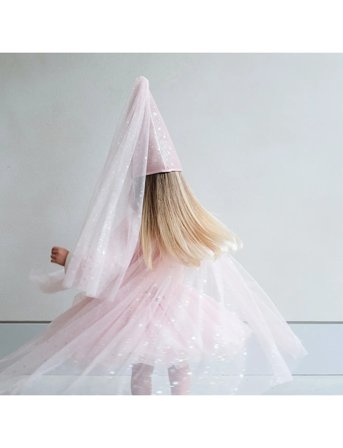 Mimi & Lula Cape - Pink Shimmer Princess - Pink - ONE SIZE