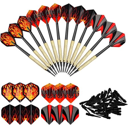 12 stk. elektroniske dartpile, plastikspidspile til elektronisk darttavle