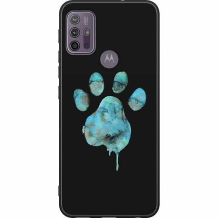 Motorola Moto G30 Svart Skal Paw