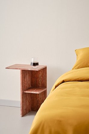 Jotex - Sengebord Højre Rød - MELETO - Køb Sengeborde hos Jotex