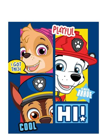Fleece Plaid Paw Patrol Pp 1003 C Home Sleep Time Blankets & Quilts Multi/patterned BrandMac