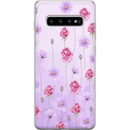 Yhteensopiva Puhelinkuori Samsung Galaxy S10+ Petal Reverie Lilac Mist
