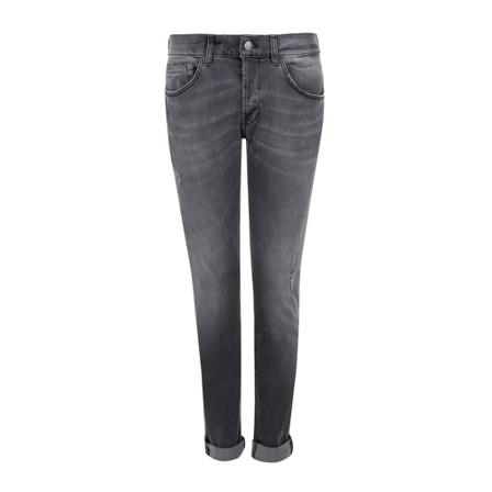 Dondup Jeans Up232 George , Grijs , Heren , Maat: W38