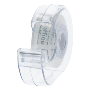 Kontortape med holder 19mm x 33m