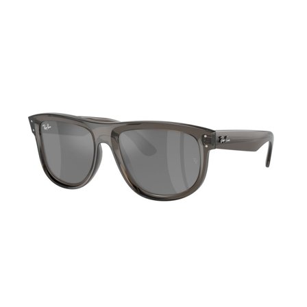 Ray-Ban Boyfriend Reverse -Aurinkolasit - Grey Rectangular - Ray-Ban RBR0501S 6707GS 5618
