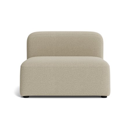 Milo XL sædemodul - Nordic Mørk Beige - 100x100x72 - Sofa