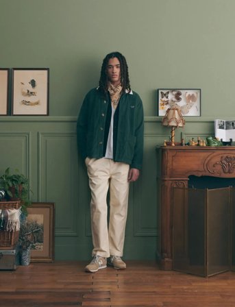 Maison Labiche Sebasto Patch Coeur - Green - XL