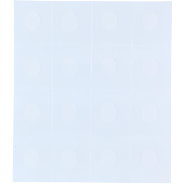 Fjernbare transparente limprik