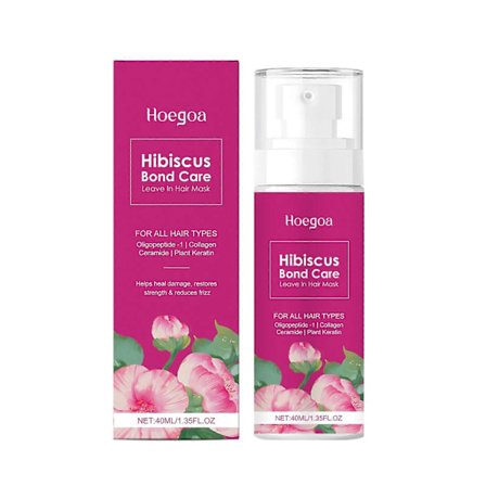 Reparerende Leave-In Hårmaske | Reparerer skadet hår, splittede tupper, kruskontrollerende hårbehandling og styrker håret | Vegansk og sulfatfri | 