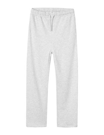 Nlnnizu Bru Straight Sweat Pant Noos Grey LMTD