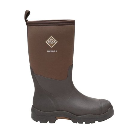 Muck Boots Unisex MB Derwent II Slip On Stövel 7 UK Svart/Bark