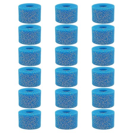 18 stk. for Intex Pure Spa Gjenbrukbar Vaskbar Skum Boblebad Filterpatron S1 Type