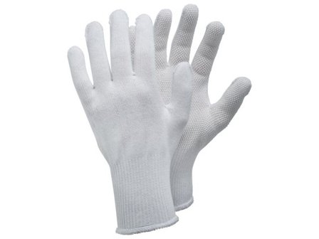 TEGERA Textilhandske 921 noppor vit 7 - Lyreco - Skyddsutrustning - Skyddshandskar - Textilhandskar