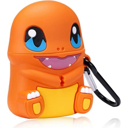 Fodral för Airpods 1/2 Söt Djurtecknad Modekaraktär Airpods 1/2 Skydd Tillbehör Stötsäkra Kit Coola Roliga Roliga Mjuka Silikonhöljen Barn