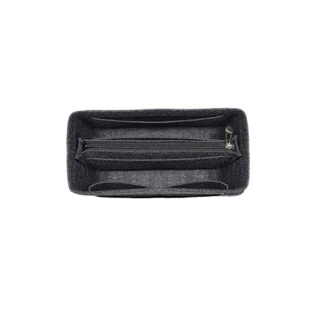 Handväska Insert Bag Liner Bag MÖRKGRÅ 27X13X12CM