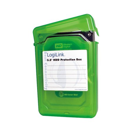 LogiLink - Box protective to HDD3.5'' green