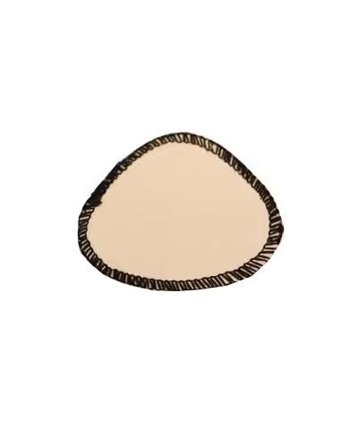 Øyelapp sort m/strikk skip