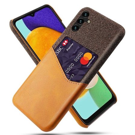 Bofink Samsung Galaxy A54 Card Suojakuori - Oranssi