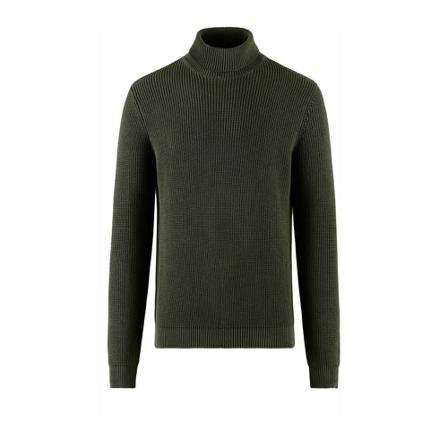 BomBoogie Turtlenecks grön, Herr Stickade tröjor, Herr, Storlek: M