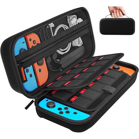 1 stk. etui (svart) til Nintendo Switch og Switch OLED Pocket C