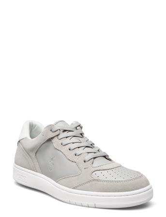 Court Leather-Suede Sneaker Matalavartiset Sneakerit Tennarit Grey Polo Ralph Lauren