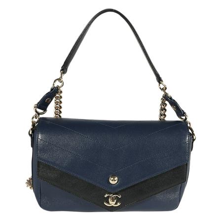 Chanel Vintage - Vintage Väskor - Blå - Dam - Storlek: One Size, Dam, Storlek: ONE SIZE