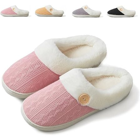 40/41 EU Tøfler Dame Herre Vinter Hjemmetøfler Koselig Varm Slip