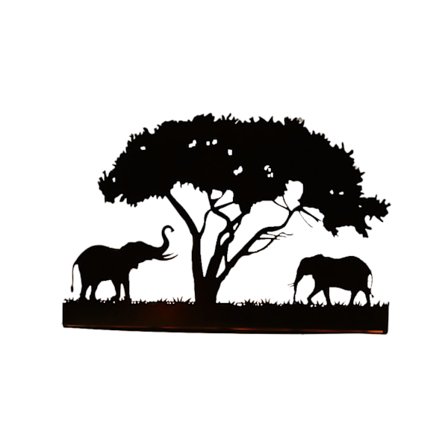 Elefanttikynttilänjalka, kestävä koristeellinen pidike kotiin