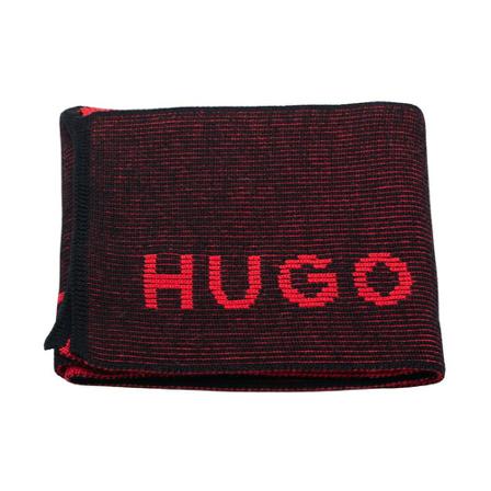 Hugo Boss - Halsdukar - Svart - Herr - Storlek: One Size, Herr, Storlek: ONE SIZE