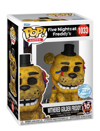 Funko | Funko Pop Vinyl Excl Fnaf Withered Gldn Frdy | ONE SIZE