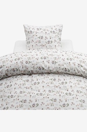 Borganäs of Sweden - Pussilakanasetti Fingal - Monivärinen - Pussilakanasetit - 150X210 - - Homeroom