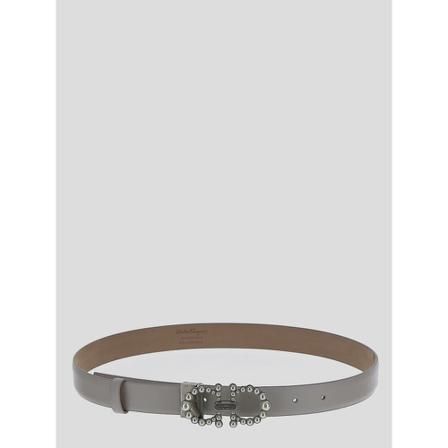 Salvatore Ferragamo - Skärp - Grå - Dam - Storlek: 85 Cm, Dam, Storlek: 85 CM