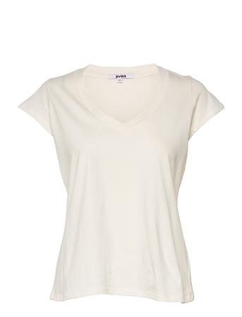 Adriane Tee T-shirt Top Creme Svea