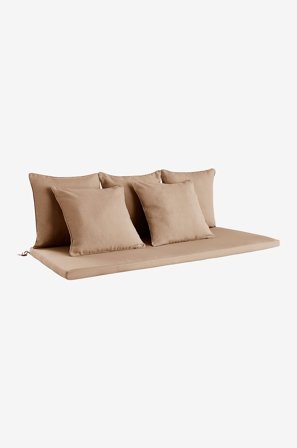 Jotex - Putesett Sofa Brungrå - MENTON - Kjøp Hagesofaer & hagebenker hos Jotex
