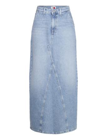 Claire Hgh Maxi Skirt Ch7011 Blue Tommy Jeans
