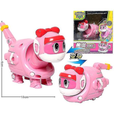 Nyeste Abs Min Deformation Gogo Dino Actionfigurer Rex Transformation Bil Flyvemaskine Motorbåd Kran Dinosaur Legetøj Til Børn V Høj Kvalitet LTX[GL]