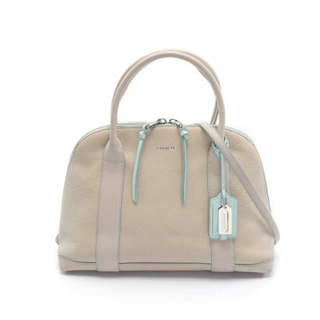 Coach Pre-owned Pre-owned HandTass , Beige , Dames , Maat: ONE Size Vintage Tassen