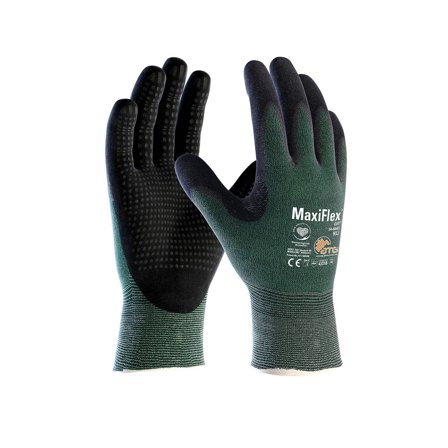 ATG MaxiFlex 34-8443 CutB Montagehandske grön 10, Arbetskläder