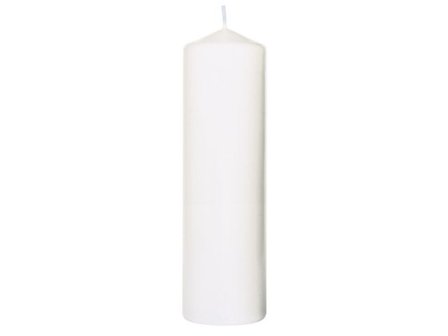 Duni Blockljus, 80 timmar, 220 x 70 mm, vitt - Lyreco - Kök och servering > Ljus och tillbehör > Blockljus