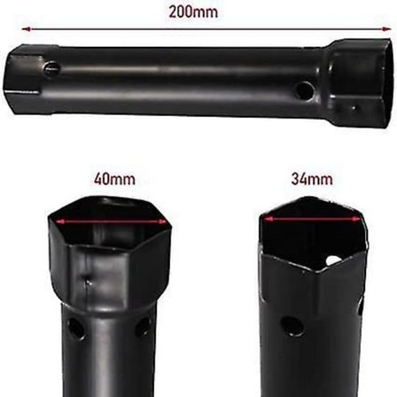 VVS-verktyg Tap Backnut Nyckel Basin Wrench Toalett Handfat