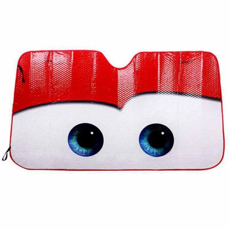 Cartoon Eyes Bilvindu Solskjerm Solbeskyttelse Sammenleggbar Vindu Varmesjold Dekkblokk UV-stråler