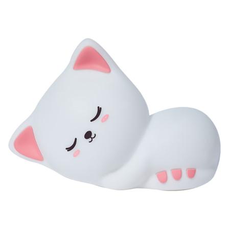 7 farger rosa farge katt nattlys baby nattlys barn sengsi