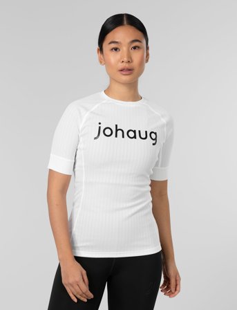 Johaug Rib Tech Tee - White - XL