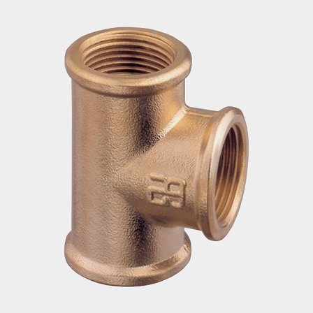 Raccordo a T per tubi Guidi Equal T Female/Female/Female, bronzo, 1 1/4" G (BSP) (interno)