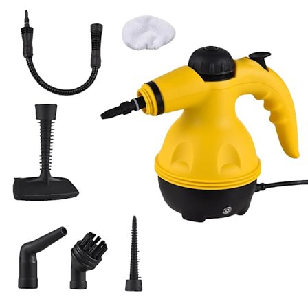 Handhållen Ångtvätt, Högtryck, Mångsidig Rengöring,VIT, 220-240V