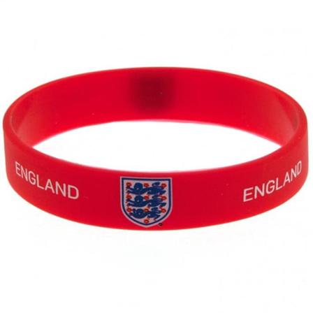 England FA Officiell Silikon Armband En Storlek Röd Red One Size