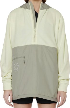 Rains Fleece Hoodie Unisex Mid layer tops Beige XS