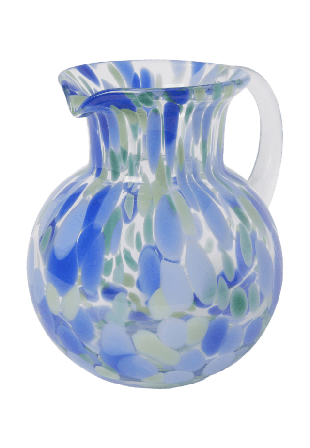 Åhléns Home Glaskanna MIRA 1,5 L Serveringstillbehör Blå ONESIZE