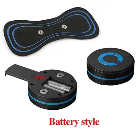 EMS Cervical Ryggrad Nakkemassasje Klistremerker Mini Kroppsmassasje Vibrasjon Elektrisk Muskelstimulering Smertelindring Ryggvirvelmassasje